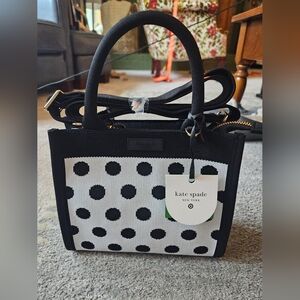 Kate Spade TARGET Black and White Polka Dot Women's Crossbody